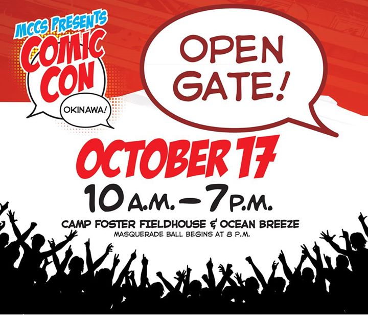 コミックコン沖縄（Comic Con Okinawa）のポスター