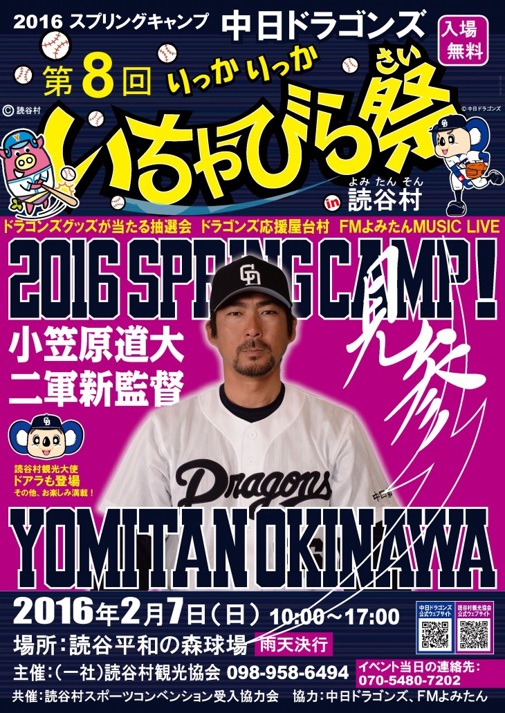 第8回 りっかりっか いちゃびら祭のフライヤー