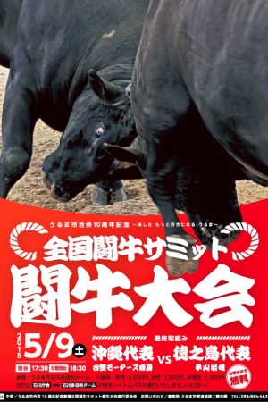 うるま市合併10周年記念事業 全国闘牛サミット闘牛大会のフライヤー1