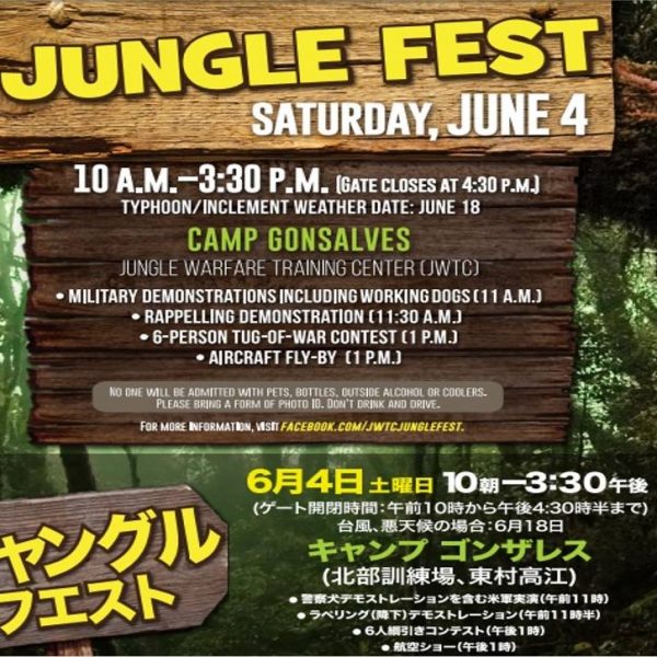 ジャングル・フェスト2016のフライヤー2