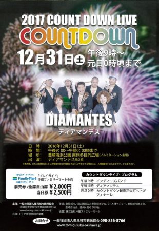 光のガーデンイルミネーション＆カウントダウン2017のフライヤー2